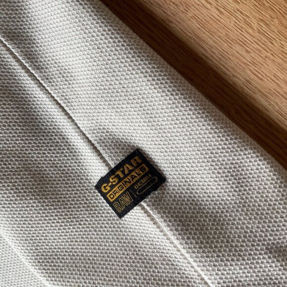 G-STAR RAW Mens P-3 Short Sleeve Tweeter Whitebait - Picture 8 of 12